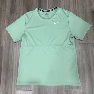 Nike, Dri-Fit, Green / Aqua, Running Tee Shirt | Men’s Medium‎